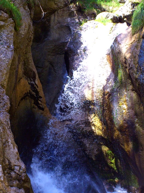 Wasserfall lila